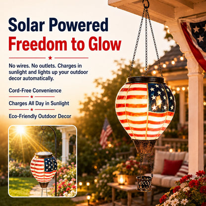Buy 2, Get Free Shipping — 250th Anniversary Edition Solar Hot Air Balloon Lanterns
