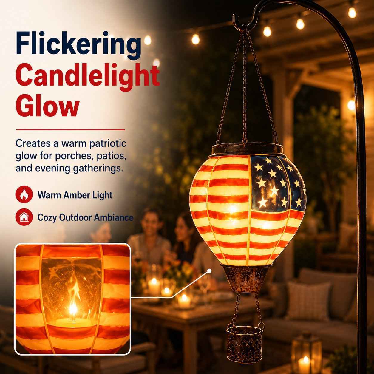 Buy 2, Get Free Shipping — 250th Anniversary Edition Solar Hot Air Balloon Lanterns