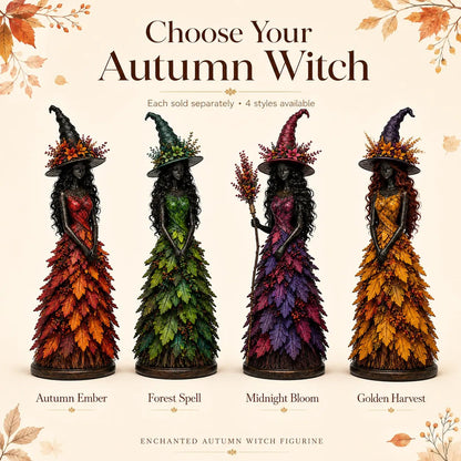 🧙 Enchanted Autumn Witch Figurine(✨Buy 2 Free Shipping)