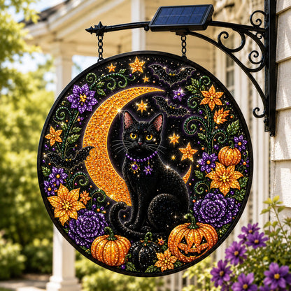 Solar Halloween LED Hanging Sign Light 👻 (📦Buy 2 Free Shipping)
