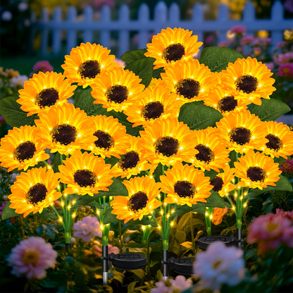 🌻Summer Sale 49% OFF- 🌞Solar LED Sunflower Garden Lights