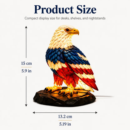 🇺🇸 Patriotic Eagle LED Table Lamp – Proud American Home Decor 🦅Buy 2 Free Shipping