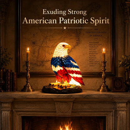 🇺🇸 Patriotic Eagle LED Table Lamp – Proud American Home Decor 🦅Buy 2 Free Shipping
