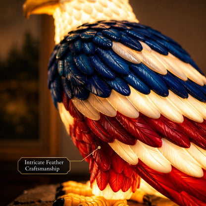 🇺🇸 Patriotic Eagle LED Table Lamp – Proud American Home Decor 🦅Buy 2 Free Shipping