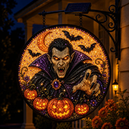 Solar Halloween LED Hanging Sign Light 👻 (📦Buy 2 Free Shipping)