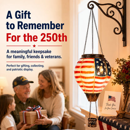 Buy 2, Get Free Shipping — 250th Anniversary Edition Solar Hot Air Balloon Lanterns