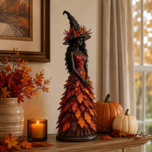 🧙 Enchanted Autumn Witch Figurine(✨Buy 2 Free Shipping)