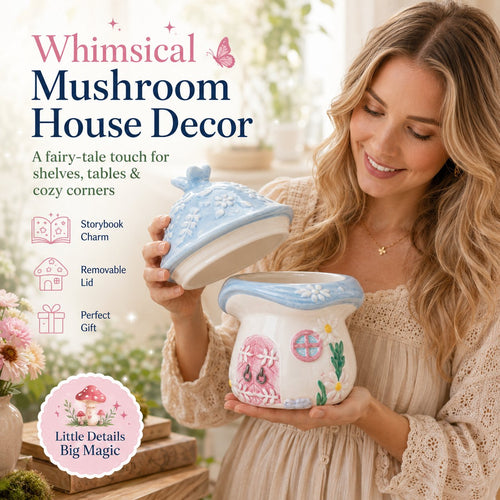 🔥Last Day 49% OFF - ✨Mushroom Shaped House Decoration