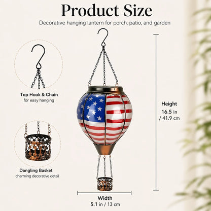 Buy 2, Get Free Shipping — 250th Anniversary Edition Solar Hot Air Balloon Lanterns