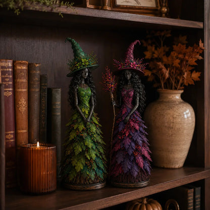 🧙 Enchanted Autumn Witch Figurine(✨Buy 2 Free Shipping)