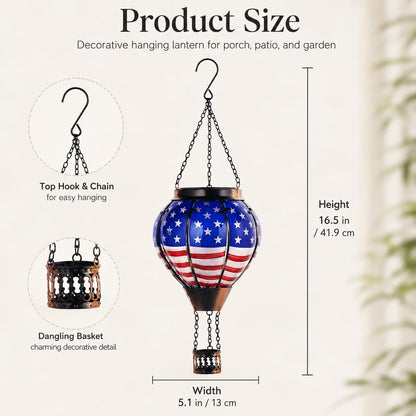 Buy 2, Get Free Shipping — 250th Anniversary Edition Solar Hot Air Balloon Lanterns
