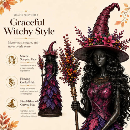 🧙 Enchanted Autumn Witch Figurine(✨Buy 2 Free Shipping)