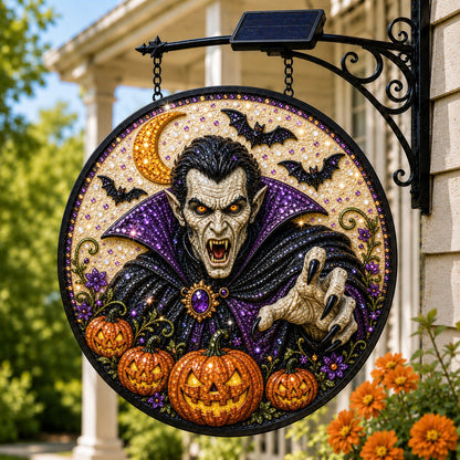Solar Halloween LED Hanging Sign Light 👻 (📦Buy 2 Free Shipping)