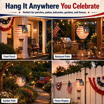 Buy 2, Get Free Shipping — 250th Anniversary Edition Solar Hot Air Balloon Lanterns
