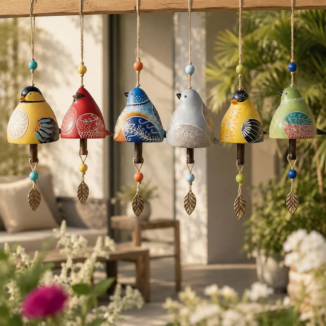 🐦Hand-Painted  Bird wind Chimes-Buy 2 Free Shipping